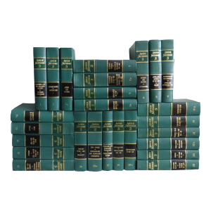 Vintage Law Books / Bindings, 17 Volumes, 5 Sets Available