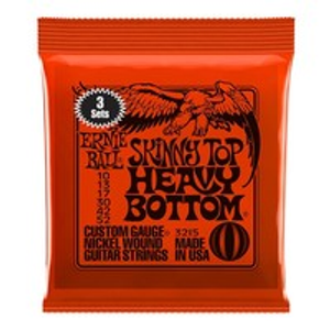 Ernie Ball 3215 Skinny Top Heavy Bottom 10-52, 3 Pack