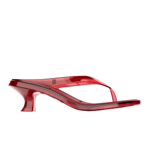 Thong Kitten Heel - Red (6 UK)