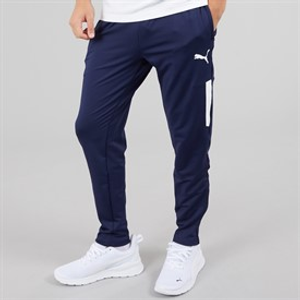 Puma Mens TeamLIGA Pro Training Track Pants Peacoat/White Peacoat/Puma White