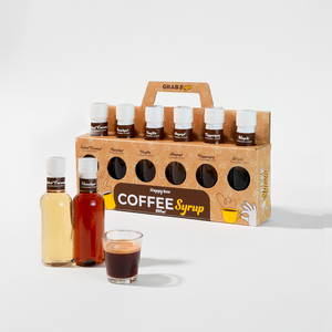 Happy Box Coffee Syrup To Go Gift Set - 6 Pack