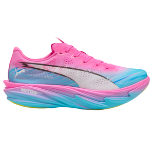 Puma Mens Deviate NITRO Elite 4 ST - Poison Pink/Yellow Alert/Bright Aqua - Neutral - SS26