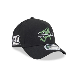 Rick And Morty Glow In The Dark Black 9FORTY A-Frame Adjustable Cap
