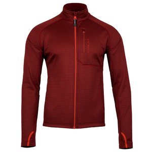 Mens Andesine Fleece Jacket (Rust/Beacon)