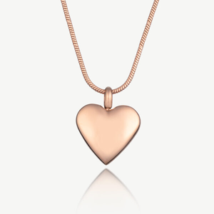 Rose Gold Urn Necklace