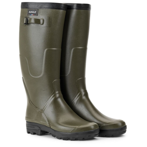 Mens Benyl XL Rubber Boots (Khaki)