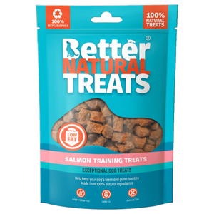 Better Natural Treats Salmon Training Treats 90g