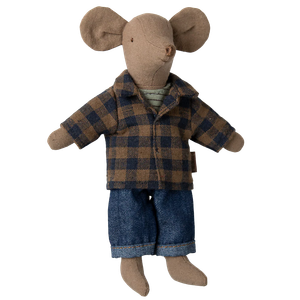 Maileg – Dad Mouse - Light Brown