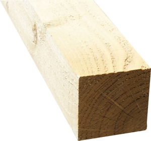 75 x 75mm x 3.0m SAWN UC4 GREEN TREATED INCISED POST FSC