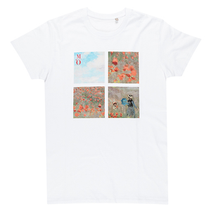 T-shirt Mixte Multivues Claude Monet - Coquelicots