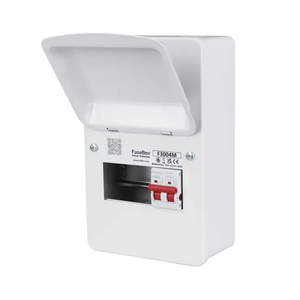 FuseBox - F3004M - 4 Way Consumer Unit with 100A Main Switch