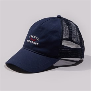 Crew Clothing Mens Mesh Back Trucker Cap Navvy