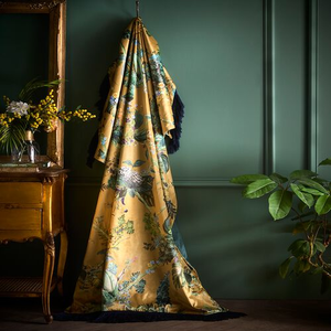 LAURENCE LLEWELYN-BOWEN Cotswold Fantasia Gold 130X180cm Throw 