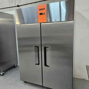 New B Grade Host Double Door Upright Fridge Stainless Steel 1200 Litre HOST1015UR