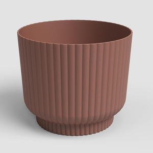 Miami Wavy Plant Pot 20cm 4L Recycled Plastic | Indoor & Outdoor Use