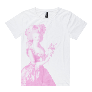 T-shirt Portrait de la reine Marie-Antoinette dit « à la rose »