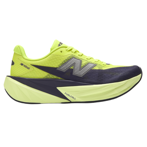 New Balance Womens FuelCell Rebel V5 Wide - D Width - Alkaline Green/Boysenberry/Dark Silver Metallic - Neutral - SS26