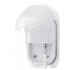 Maxview Weatherproof F Connector Single Satellite Cable Entry Socket - White