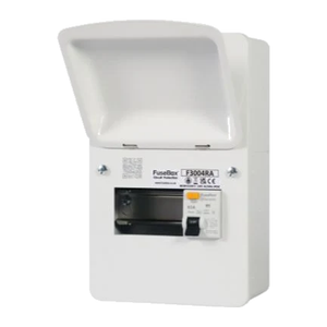 FuseBox - F3004RA - 4 Way Consumer Unit with 63A 30mA Type A RCD Isolator