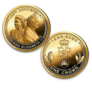 The Queen Elizabeth II 100th Anniversary Coin Collection