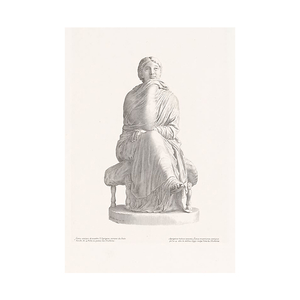 Estampe Agrippine sortant du bain