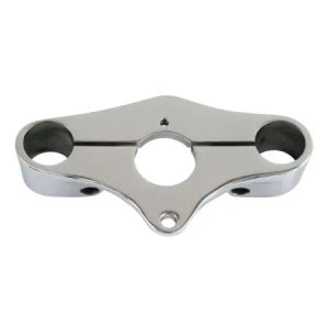 Samwel Supplies H/B Centre Part Late Risers 8-20 Inch in Chrome Finish For Positive Offset Springers (0330764)