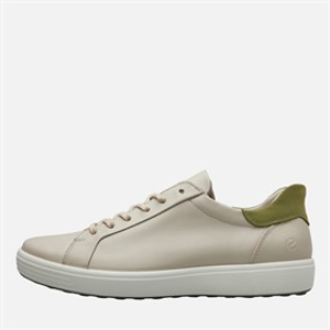 ECCO Mens Easy Slip Lace Trainers Grey/Olive