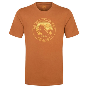 Herren Stance Alpine Peak T-Shirt (Rot)