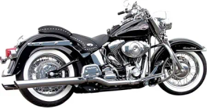 Bassani 3 Inch Slash Cut Mufflers With Baffles (To Be Used With True Dual Headers SFT-212 Or SFT-211) (31117B)