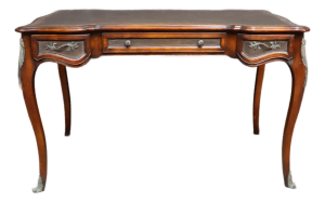 French Provincial Writing Desk With Ormolu Mounts