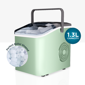 1.3L Panthera Bullet Shape Countertop Ice Machine Mint