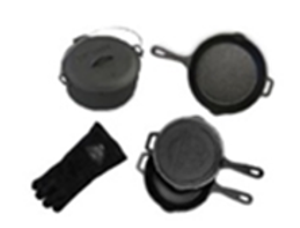 Pit Boss 6 Piece Cast Iron Starter Kit