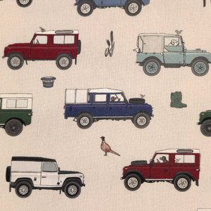 Emma Lawrence Woodland Rover Fabric Linen
