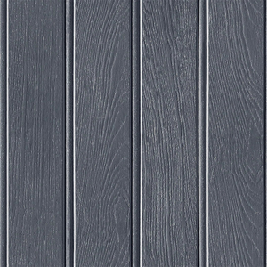 Beadboard Panel Wallpaper in Navy Blue