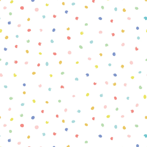 Spots and Dots Wallpaper in Multicoloured