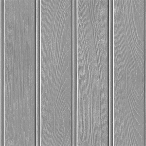 Beadboard Panel Wallpaper in Silver Grey