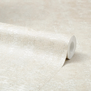 Orion Metallic Wallpaper in Ivory and Gold with Silver Sparkle