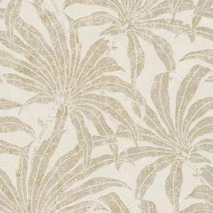 Gentle Palms Wallpaper in Cream
