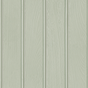 Beadboard Panel Wallpaper in Sage
