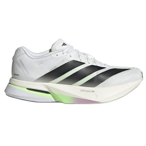 Adidas Womens Adizero Boston 13 - Footwear White/Core Black/Dash Grey - Neutral - AW25
