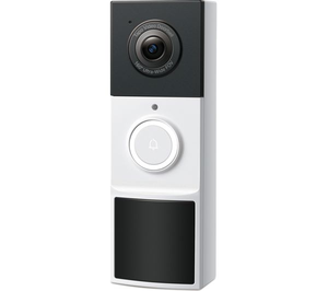 TP-LINK Tapo D210 Video Doorbell With Chime 2K 3MP WiFi 2-Way Audio White/Black
