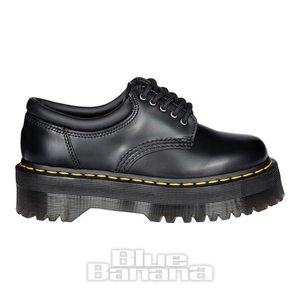 Dr Martens Quad 8053 Smooth Shoes (Black)