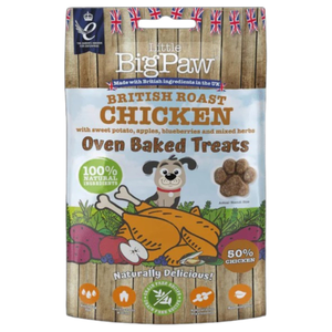 Little BigPaw Oven Baked Treats for Dogs (British Roast Chicken)