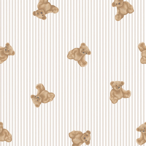 Sample of The Bear Wallpaper in Stone