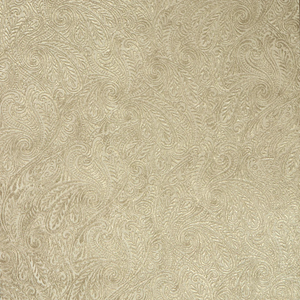 Sample of Palace Paisley Wallpaper in Cream with Gold Sparkle