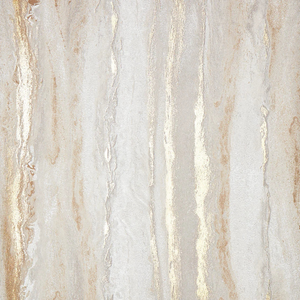 Sample of Zurich Metallic wallpaper cool grey with metallic gold
