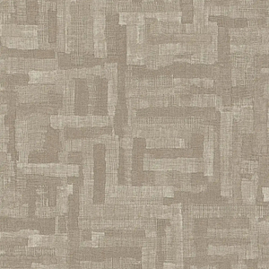 Sample of Hessian Weave Wallpaper in Fawn and Beige