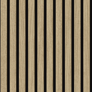 Sample of Contemporary Wood Slat Light Oak