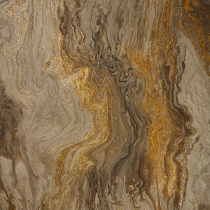 Sample of Galaxy Metallic Wallpaper in Taupe and Bright Gold