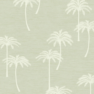 Sample of Delicate Palm Wallpaper in Sage